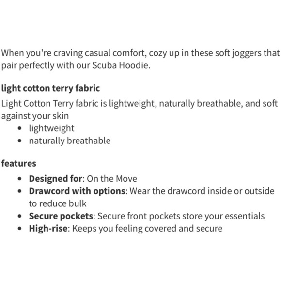 Lululemon Scuba High-Rise Jogger *Fleece 28" in Red Merlot - Picture 3 of 9